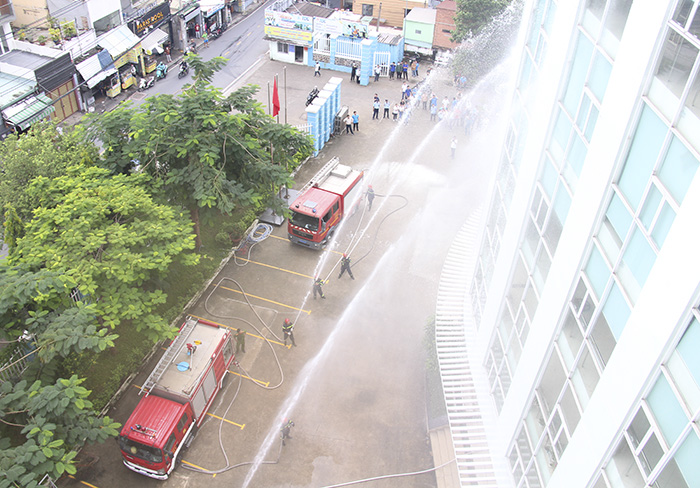 TDC tập huấn nâng cao công tác phòng cháy chữa cháy tại cơ sở